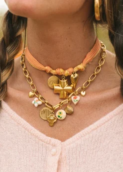 Floral Charm Necklace