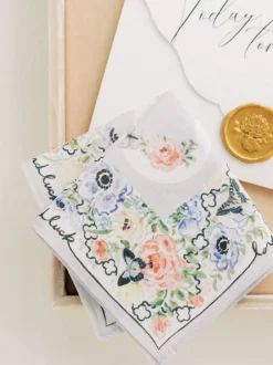 Floral Handkerchief
