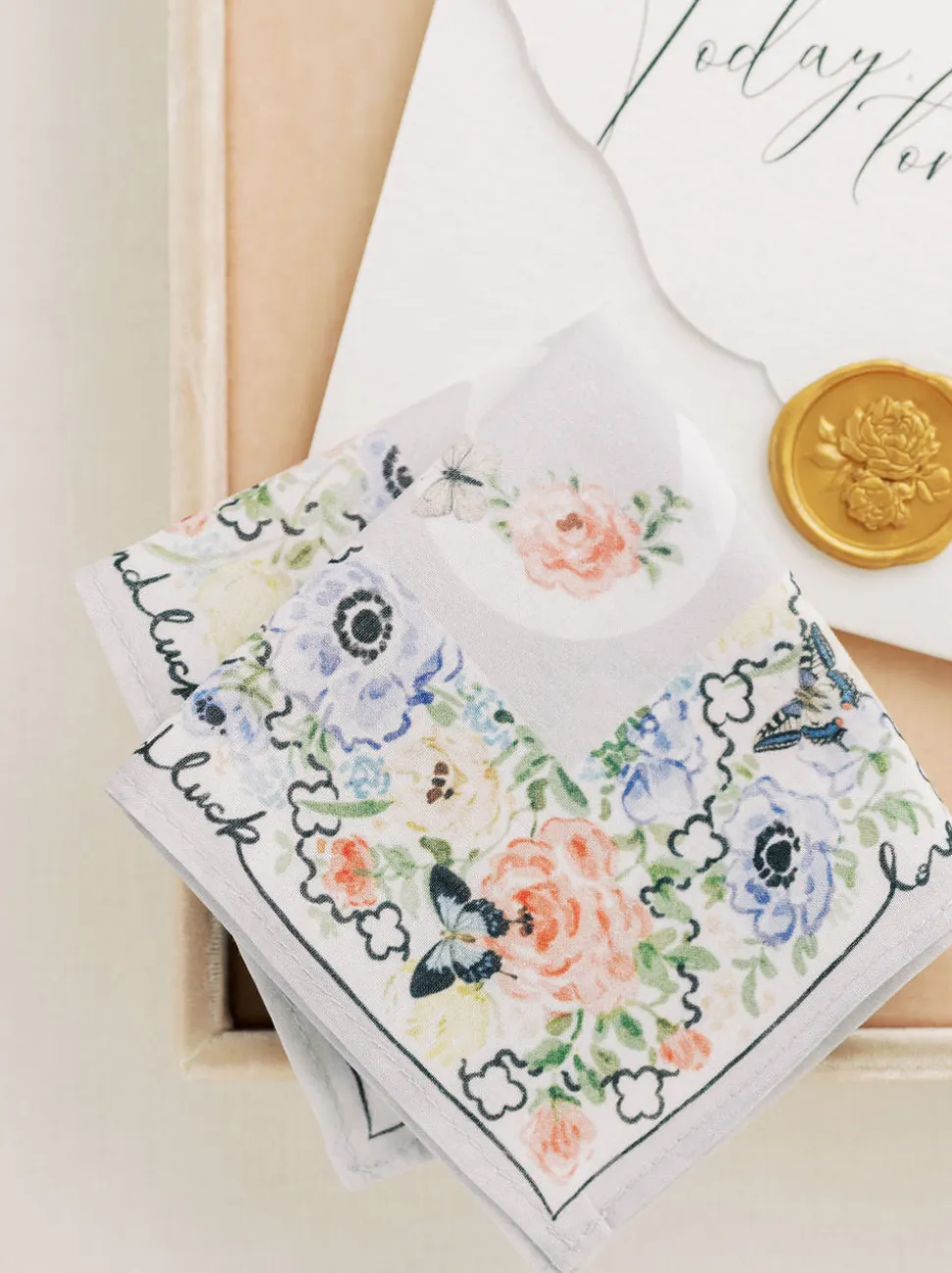Floral Handkerchief