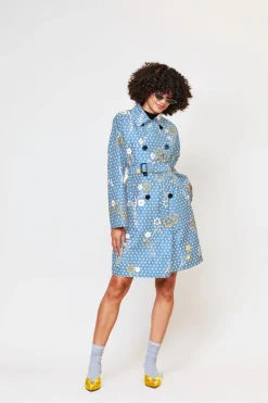 Floral Raincoat