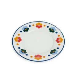 Floral Salad Plates, Set of 4
