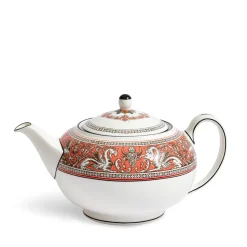 Florentine Salmon Teapot
