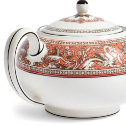 Florentine Salmon Teapot