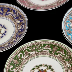 Florentine Teacup Saucer, Set of 6