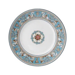 Florentine Turquoise Accent Salad Plate 9