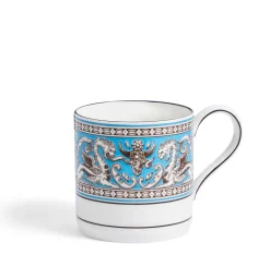 Florentine Turquoise Large Mug