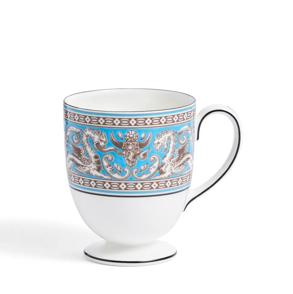 Florentine Turquoise Mug