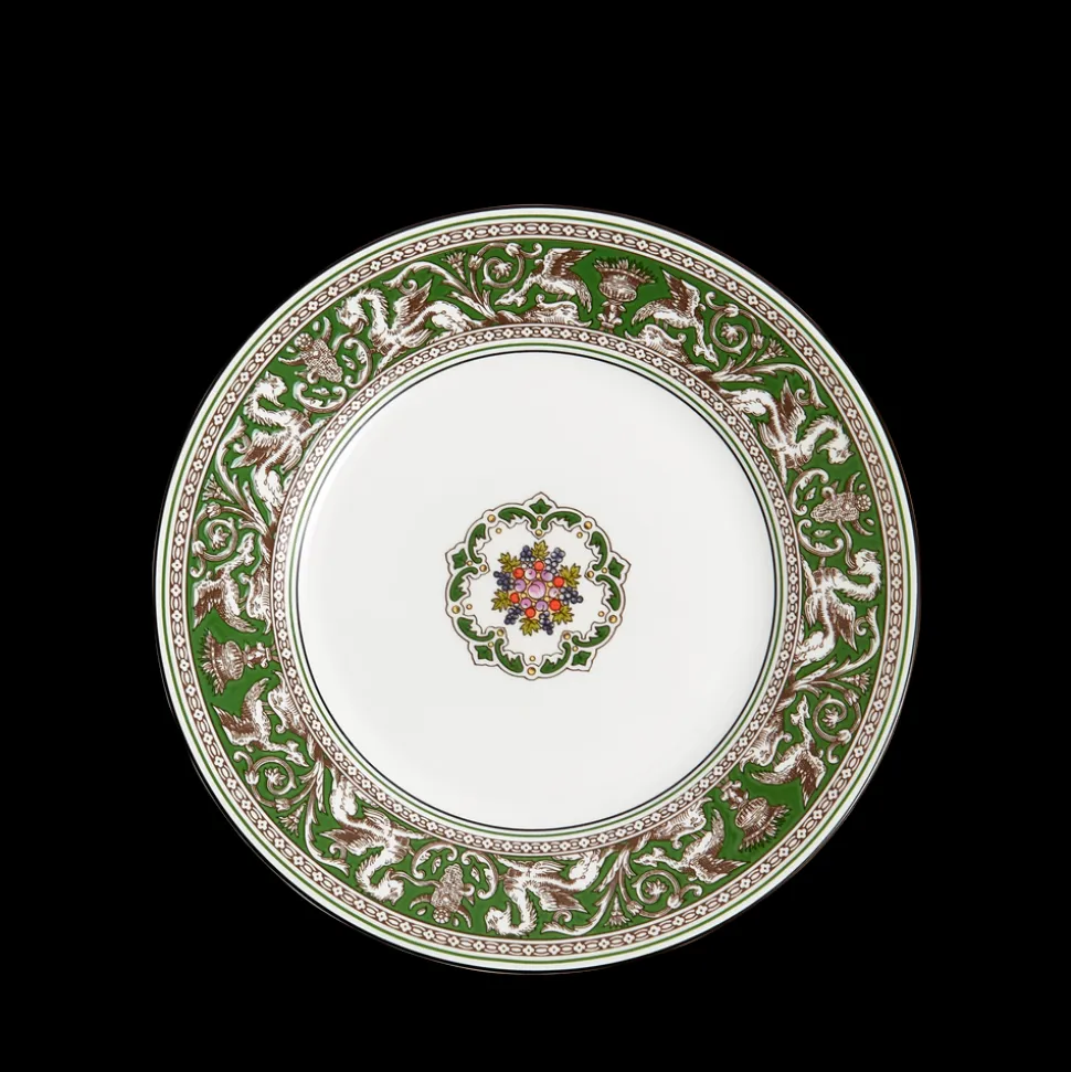 Florentine Verde Plate 8.1"