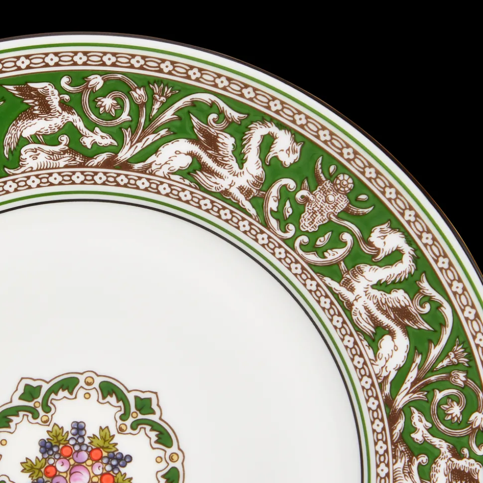 Florentine Verde Plate 8.1"