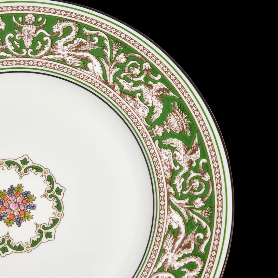 Florentine Verde Plate 10.7"