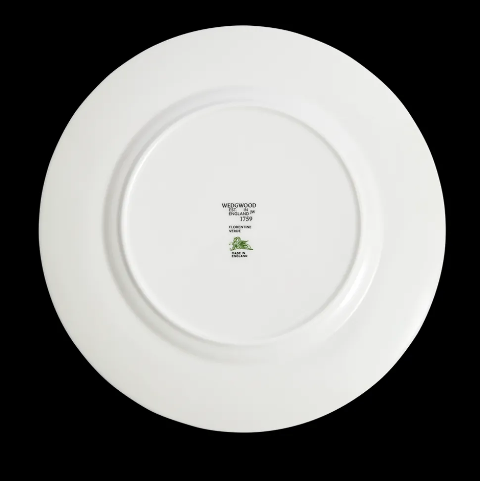 Florentine Verde Plate 10.7"
