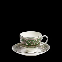 Florentine Verde Teacup Saucer
