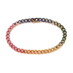 Floridita Multi-Colored Sapphire Bracelet
