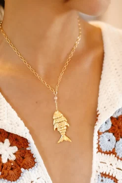 Flounder Necklace