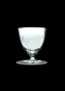 Flow Glass On Foot in Champagne