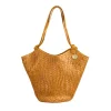 Flow Midi Handbag in Caramel
