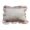 Flower Rectangle Ruffle Pillow