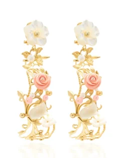 Flower Whirl Earrings