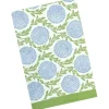 Flowers & Vines Tablecloth in Blue & Green