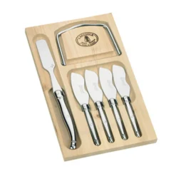 Foie Gras Set in Stainless Steel, Set of 6