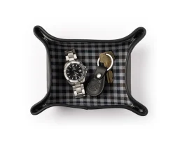 Folding Snap Tray No. 58 in Vintage Leather