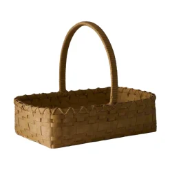 Folk Fleur Hand Basket in Natural