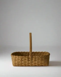Folk Fleur Hand Basket in Natural