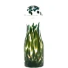Forest Green Transparent Spotted Carafe