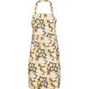 Forest Harverst Apron in Mustard & Blue