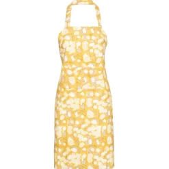 Forest Harvest Apron in Grey & Mustard