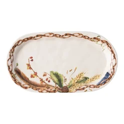 Forest Walk 13.5" Hostess Tray in Café Au Lait