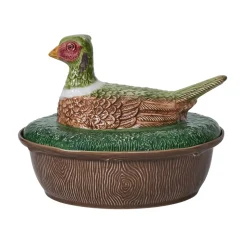 Forest Walk Pheasant Baker with Lid in Multi