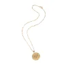 Forever JW Small Pendant Coin Necklace