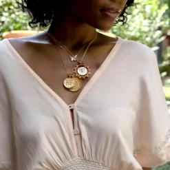 Forever JW Small Pendant Coin Necklace