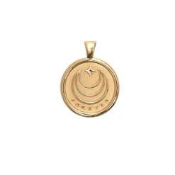 Forever JW Small Pendant Coin Necklace