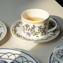 Forget Me Not Cup and Saucer