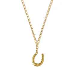 Fortuna Horseshoe Necklace