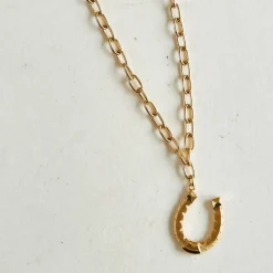 Fortuna Horseshoe Necklace