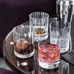 Four Elements Double Old Fashion Tumbler, Set of 4