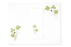 Four Leaf Clover Collection in Light Green, Set of 2