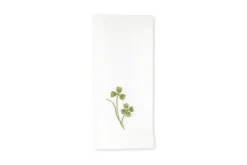 Four Leaf Clover Napkin in Light Green, Set of 2