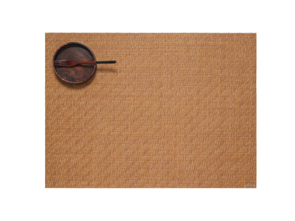 Foxtail Rectangular Placemat in Honey