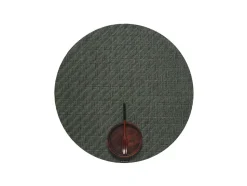 Foxtail Round Placemat in Thyme