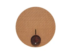 Foxtail Round Placemat in Honey