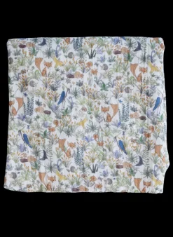 Foxy Forest Shawl Blanket