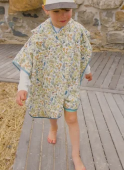 Foxy Forest Swim Poncho