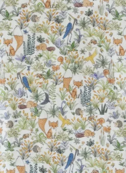 Foxy Forest Swim Poncho