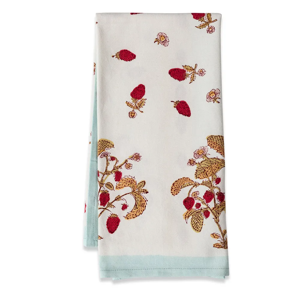 Fraises des Bois Tea Towels, Set of 3