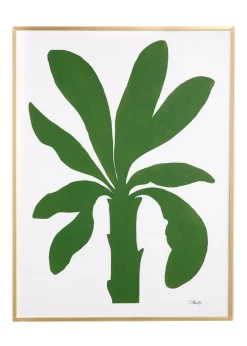 Framed Palm Study Gold Frame Palm #4