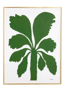 Framed Palm Study Gold Frame Palm #1